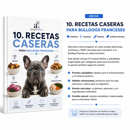10 Recetas Caseras para Bulldogs Franceses | Premios, Snacks y Comida Natural